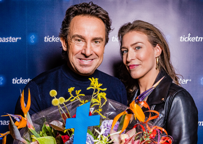 Marco Borsato wint als eerste Nederlandse artiest de Ticket of the Year Award publieksprijs