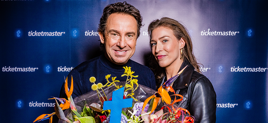 Marco Borsato wint als eerste Nederlandse artiest de Ticket of the Year Award publieksprijs