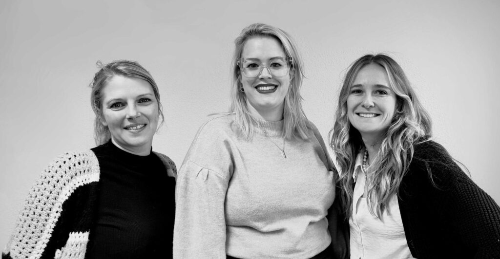 Drie gloednieuwe managers