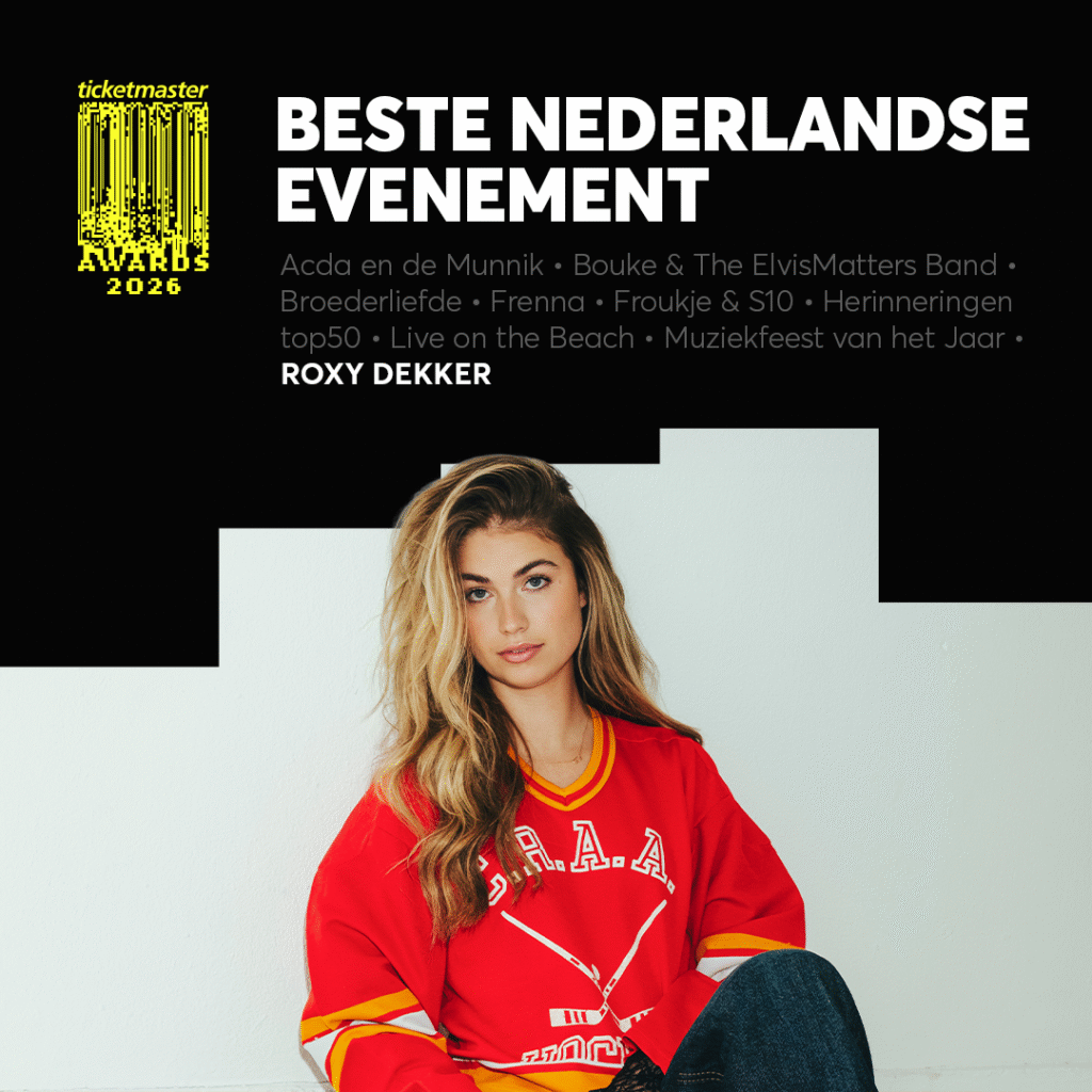 Roxy Dekker - Beste Nederlandse Evenement