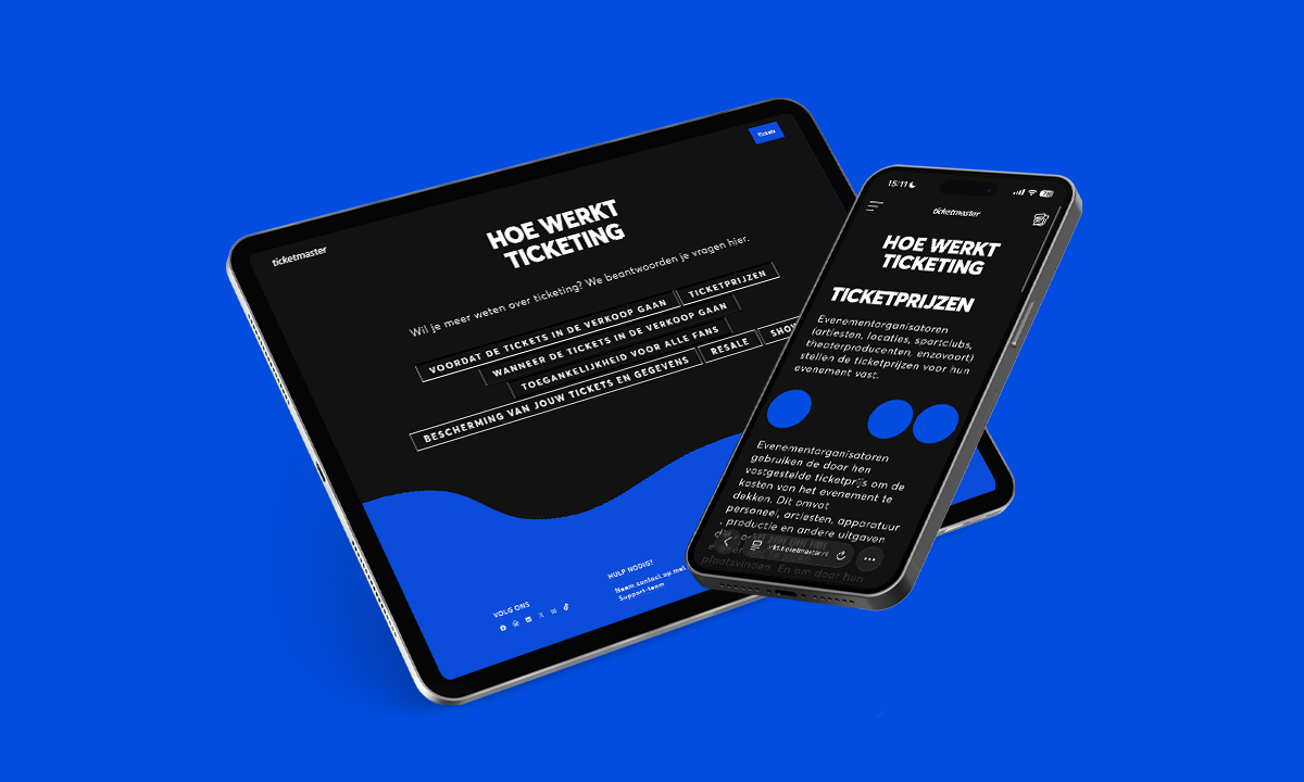 Mockup hoe werkt ticketing